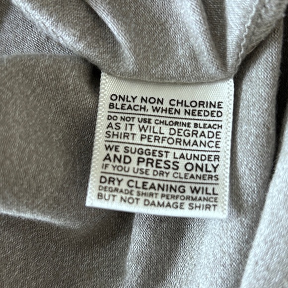 Mizzen Main Henley Shirt Mens Large Gray Pullover Base Layer Sleep Joe Rogan - Picture 7 of 7